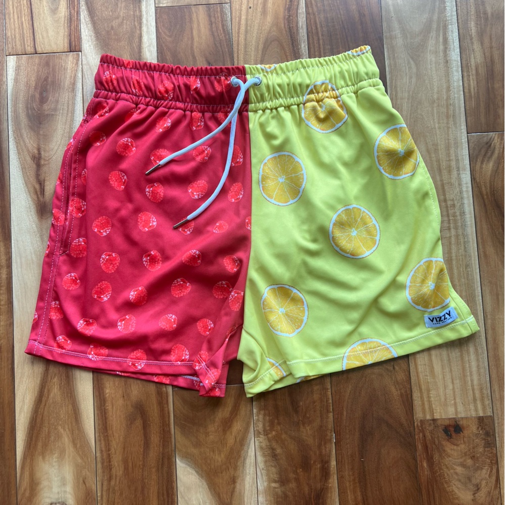 NWT Limited Edition Vizzy swim trunks